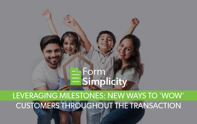 Leveraging Milestones: New Ways to 'Wow' Customers Throughout the Transaction - Family celebrating home ownership